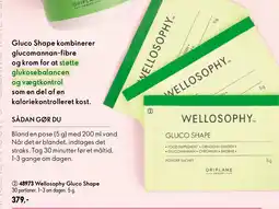Oriflame Wellosophy Gluco Shape tilbud