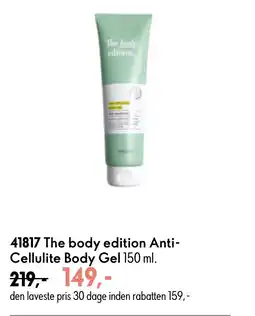 Oriflame The body edition Anti- Cellulite Body Gel tilbud