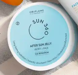 Oriflame Sun 360 After Sun Jelly Body + Face tilbud