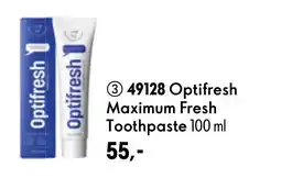 Oriflame Optifresh Maximum Fresh Toothpaste tilbud