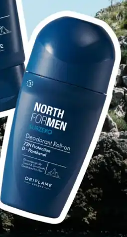 Oriflame North For Men Subzero Deodorant Roll-On tilbud