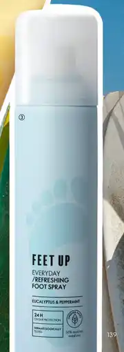 Oriflame Feet Up Everyday / Refreshing Foot Spray tilbud