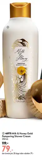 Oriflame Milk & Honey Gold Pampering Shower Cream tilbud