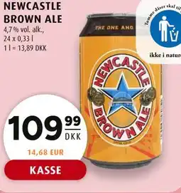 Scandinavian Park NEWCASTLE BROWN ALE tilbud