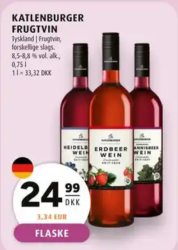 Scandinavian Park KATLENBURGER FRUGTVIN tilbud