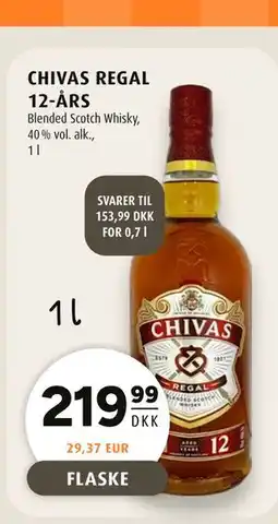 Scandinavian Park CHIVAS REGAL 12-ÅRS tilbud