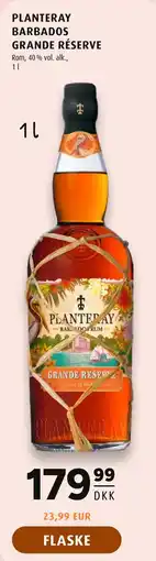 Scandinavian Park PLANTERAY BARBADOS GRANDE RÉSERVE tilbud