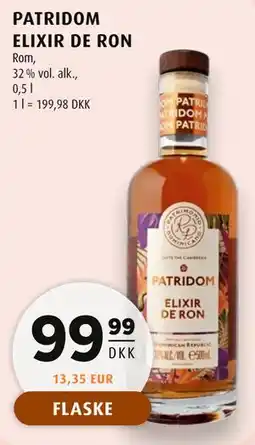 Scandinavian Park PATRIDOM ELIXIR DE RON tilbud