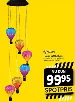 Din Isenkræmmer Solar luftballon (hængende) - produktbillede tilbud