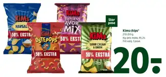 Coop 365 KiMs chips tilbud