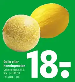 Coop 365 Galia eller honningmelon tilbud