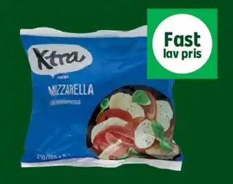 Coop 365 Xtra! mozzarella tilbud