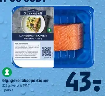Coop 365 Glyngøre lakseportioner tilbud