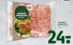 Coop 365 Coop hakket grisekød 8-12% tilbud