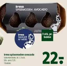 Coop 365 Irma spisemoden avocado tilbud