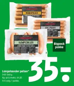 Coop 365 Langelænder pølser tilbud