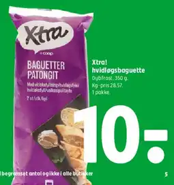 Coop 365 Xtra hvidløgsbaguette tilbud