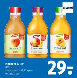 Coop 365 Innocent juice tilbud