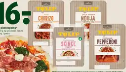 Coop 365 Tulip pizzatopping tilbud