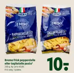 Coop 365 Brema frisk pappardelle eller tagliatelle pasta tilbud