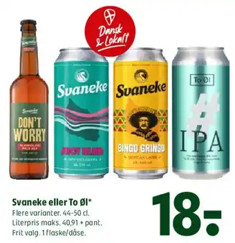 Coop 365 Svaneke eller To Øl tilbud