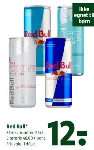Coop 365 Red Bull tilbud