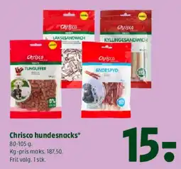 Coop 365 Chrisco hundesnacks tilbud