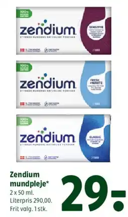 Coop 365 Zendium mundpleje tilbud