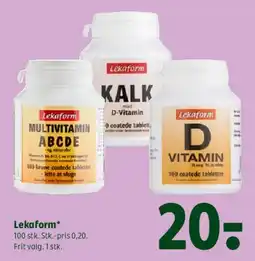 Coop 365 Lekaform tilbud