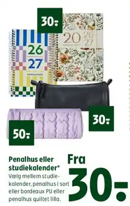 Coop 365 Penalhus eller studiekalender tilbud