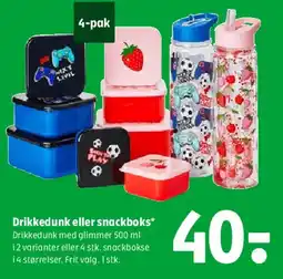Coop 365 Drikkedunk eller snackboks tilbud