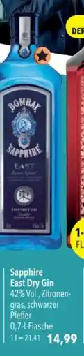 Citti Sapphire East Dry Gin tilbud