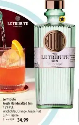 Citti Le Tribute Fresh Handcrafted Gin tilbud