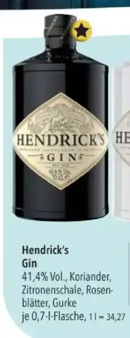 Citti Hendrick's Gin tilbud