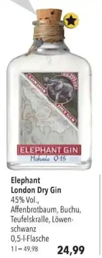 Citti Elephant London Dry Gin tilbud