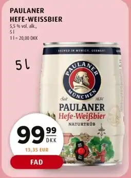 Scandinavian Park Paulaner Hefe-weissbier tilbud
