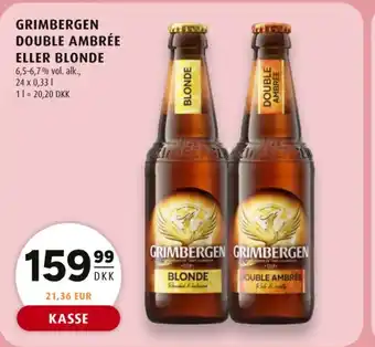 Scandinavian Park Grimbergen Double ambrée eller blonde tilbud