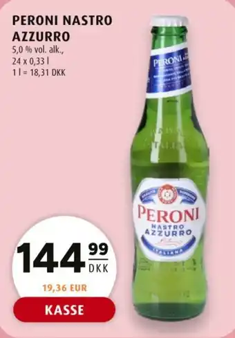 Scandinavian Park Peroni Nastro azzurro tilbud