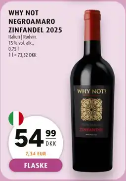 Scandinavian Park Why Not Negroamaro zinfandel 2025 tilbud
