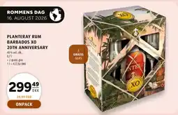 Scandinavian Park Planteray Rum Barbados XO 20th anniversary tilbud