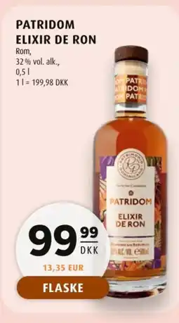 Scandinavian Park Patridom Elixir de ron tilbud