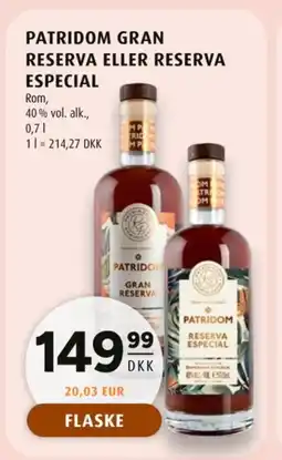 Scandinavian Park Patridom Gran reserva eller reserva especial tilbud