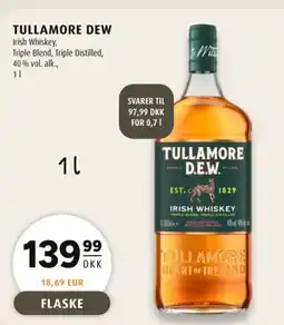 Scandinavian Park Tullamore Dew tilbud