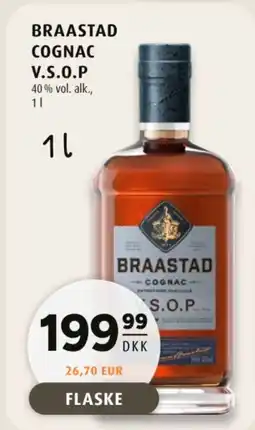 Scandinavian Park Braastad Cognac V.S.O.P 40% vol. alk., tilbud