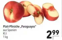 Citti Platt-Pfirsiche,,Paraguayos" tilbud