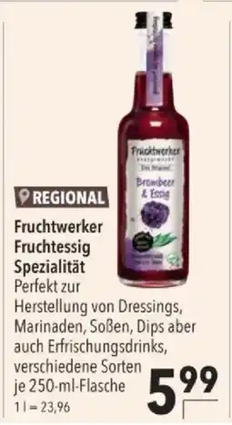 Citti Fruchtwerker Fruchtessig Spezialität tilbud