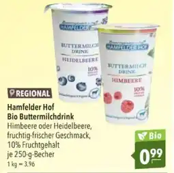 Citti Hamfelder Hof Bio Buttermilchdrink tilbud