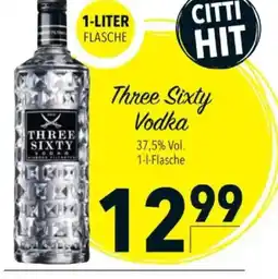Citti Three Sixty Vodka tilbud