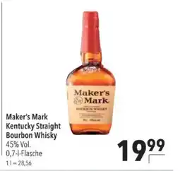 Citti Maker's Mark Kentucky Straight Bourbon Whisky tilbud