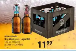 Citti Altenmünster Urig Würzig oder Lager Hell tilbud